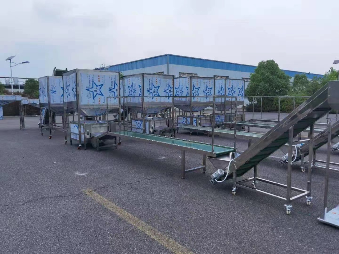 食用菌篩選生產線